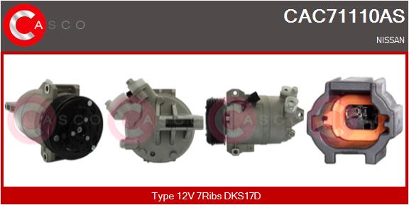 CASCO CAC71110AS Brand New...
