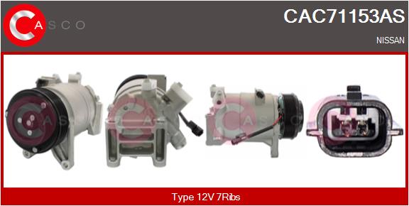 CASCO CAC71153AS Brand New...