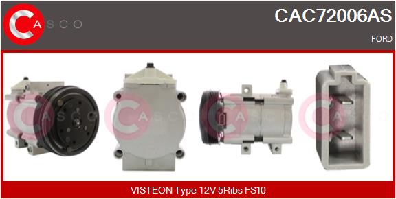CASCO CAC72006AS Brand New...