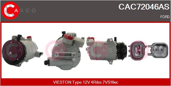 CASCO CAC72046AS Brand New...
