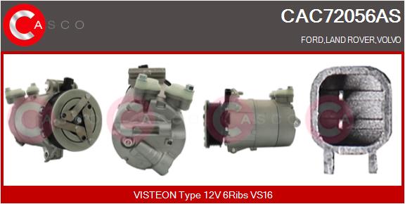 CASCO CAC72056AS Brand New...