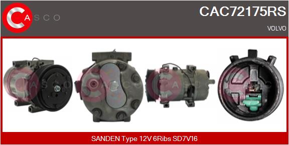 CASCO CAC72175RS Reman...