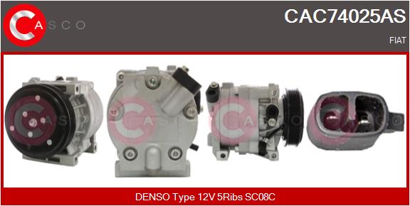 CASCO CAC74025AS Brand New...