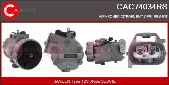 CASCO CAC74034RS Reman...