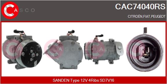 CASCO CAC74040RS Reman...
