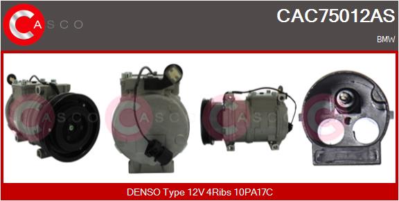 CASCO CAC75012AS Brand New...