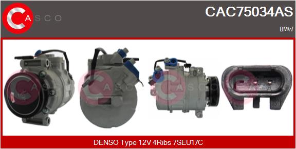 CASCO CAC75034AS Brand New...