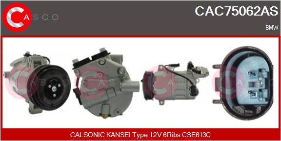 CASCO CAC75062AS Brand New...