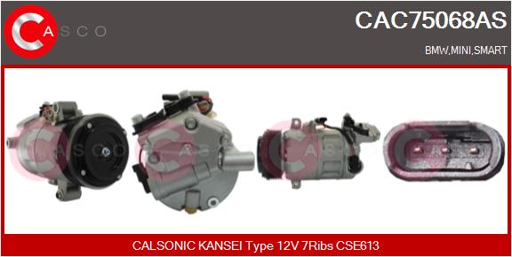 CASCO CAC75068AS Brand New...