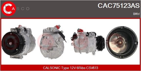 CASCO CAC75123AS Brand New...