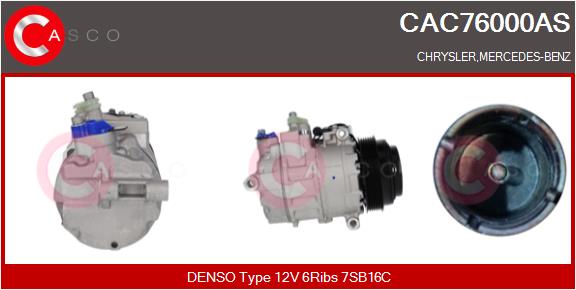 CASCO CAC76000AS Brand New...