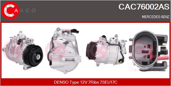CASCO CAC76002AS Brand New...