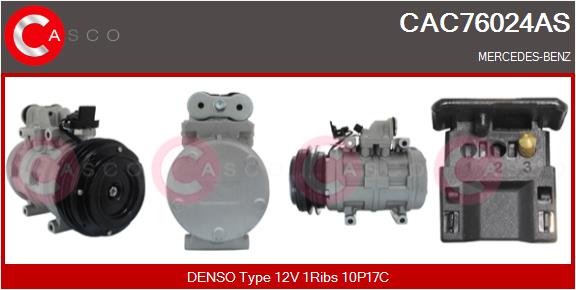 CASCO CAC76024AS Brand New...