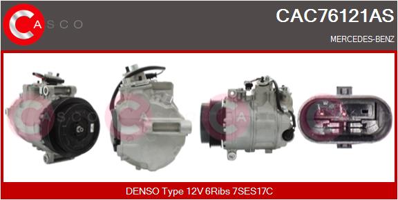 CASCO CAC76121AS Brand New...