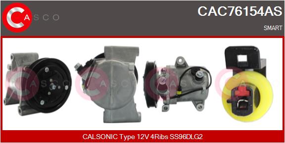 CASCO CAC76154AS Brand New...