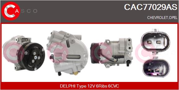 CASCO CAC77029AS Brand New...
