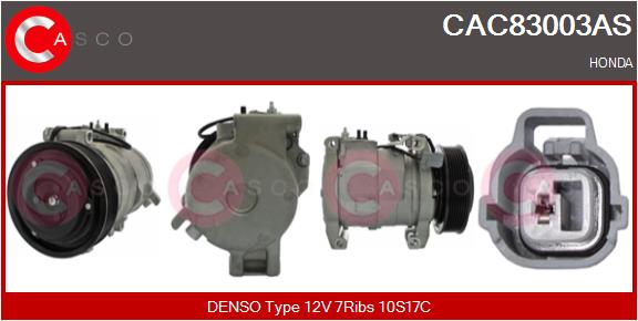 CASCO CAC83003AS Brand New...