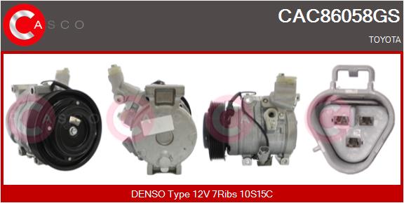 CASCO CAC86058GS Genuine...