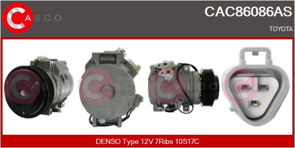 CASCO CAC86086AS Brand New...