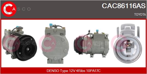 CASCO CAC86116AS Brand New...