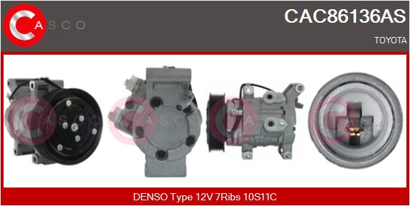 CASCO CAC86136AS Brand New...