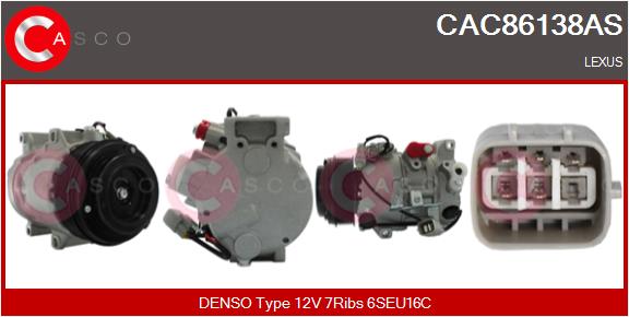 CASCO CAC86138AS Brand New...