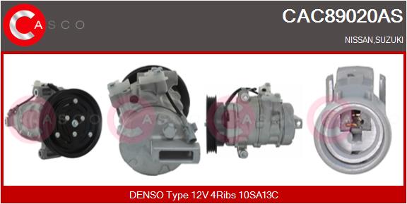 CASCO CAC89020AS Brand New...
