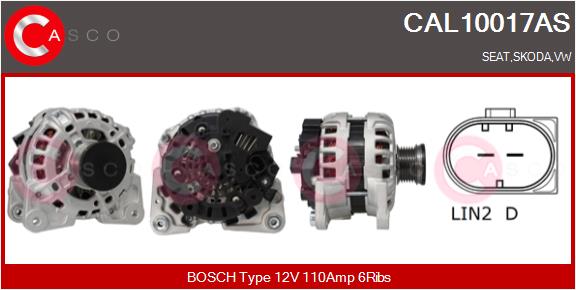 CASCO CAL10017AS Brand New...