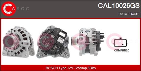 CASCO CAL10026GS Genuine...
