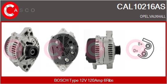 CASCO CAL10216AS Brand New...