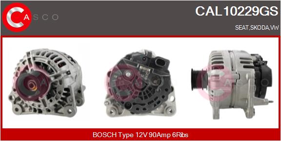 CASCO CAL10229GS Genuine...