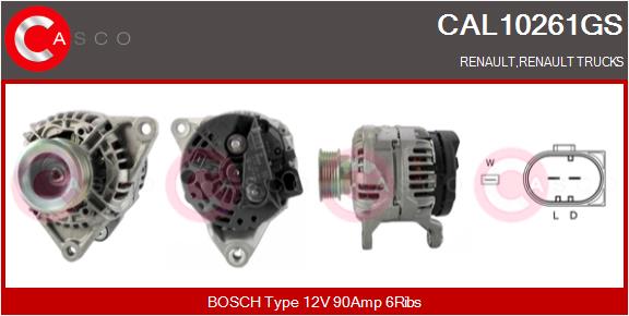 CASCO CAL10261GS Genuine...
