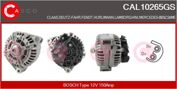 CASCO CAL10265GS Genuine...