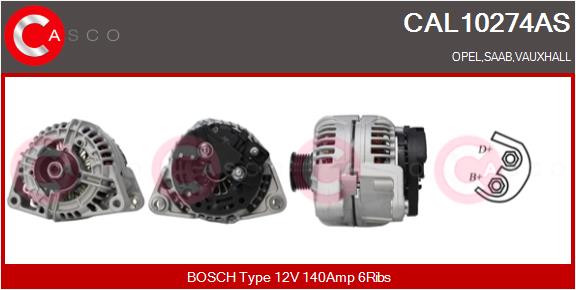 CASCO CAL10274AS Brand New...