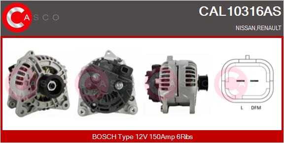 CASCO CAL10316AS Brand New...