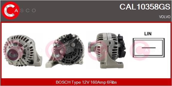 CASCO CAL10358GS Genuine...