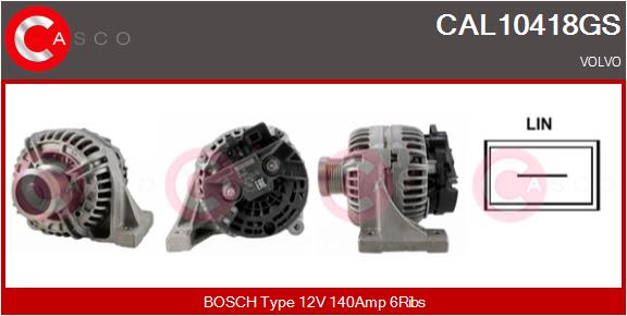 CASCO CAL10418GS Genuine...