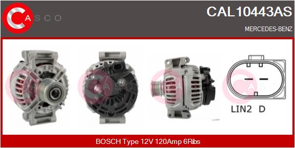 CASCO CAL10443AS Brand New...
