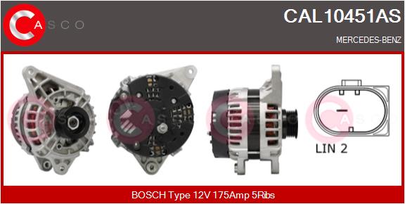 CASCO CAL10451AS Brand New...