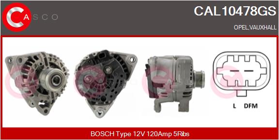 CASCO CAL10478GS Genuine...