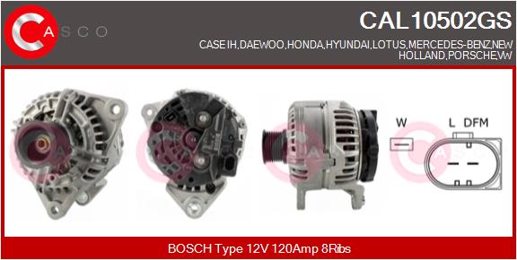 CASCO CAL10502GS Genuine...