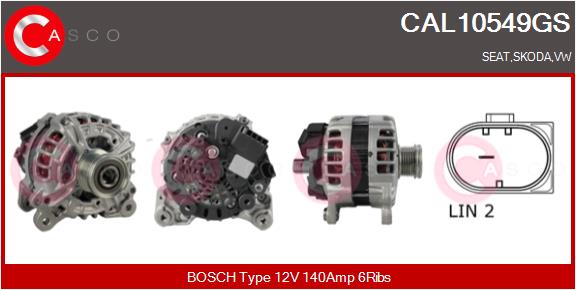 CASCO CAL10549GS Genuine...