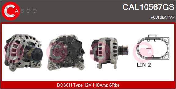 CASCO CAL10567GS Genuine...
