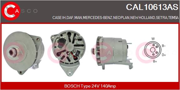 CASCO CAL10613AS Brand New...
