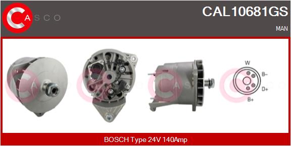 CASCO CAL10681GS Genuine...