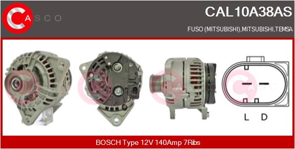 CASCO CAL10A38AS Brand New...