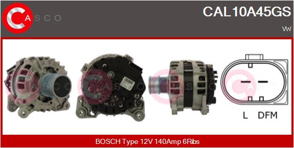 CASCO CAL10A45GS Genuine...