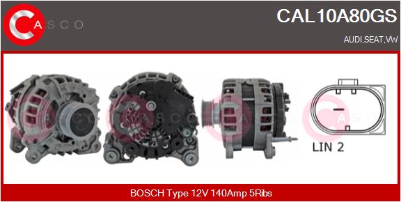 CASCO CAL10A80GS Genuine...