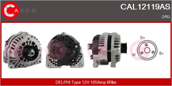 CASCO CAL12119AS Brand New...
