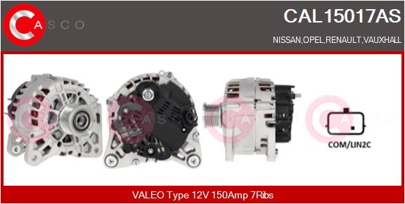 CASCO CAL15017AS Brand New...